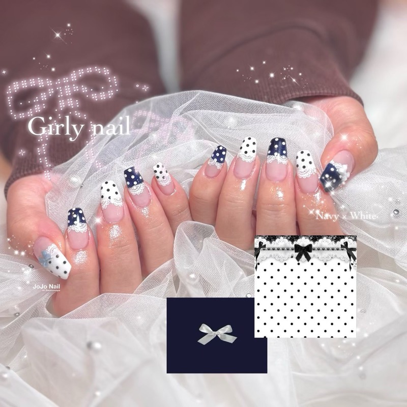 JOJO Nail ワンホンネイルのデザイン例