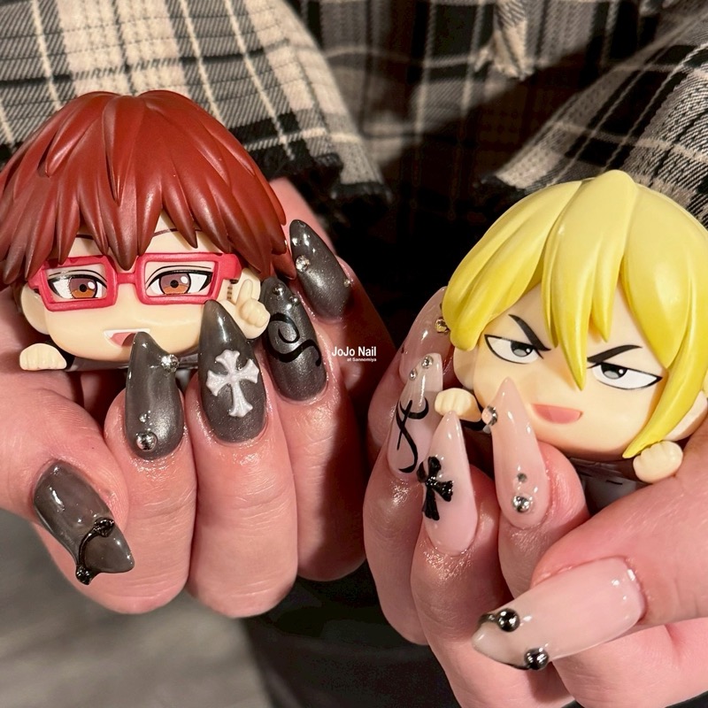 JOJO Nail 推し活ネイルのデザイン例